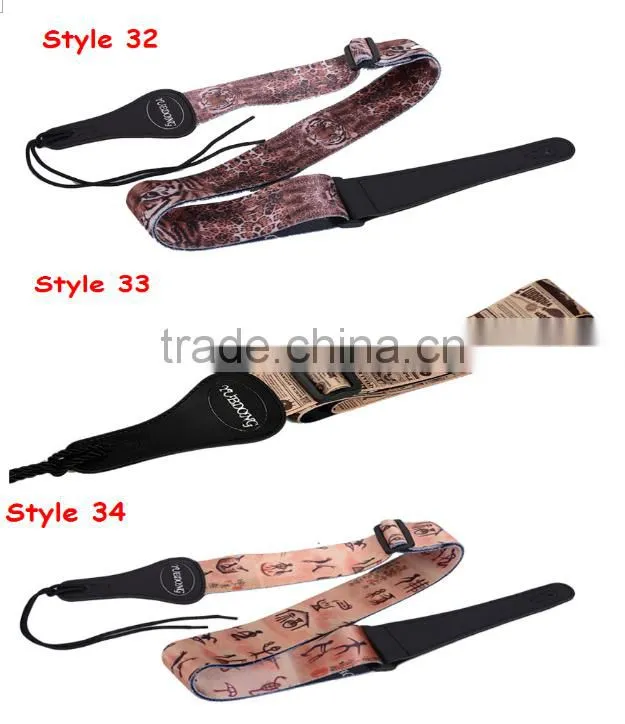 SGS 50*2mm heat transfer ukulel belt / guitar strap