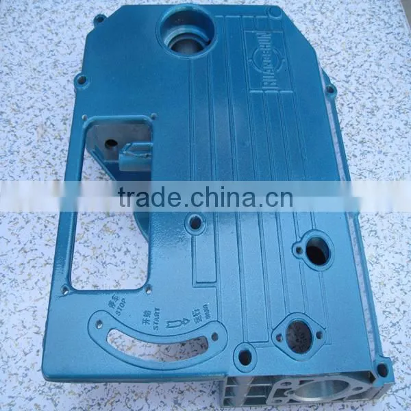 Single cylinder diesel engine part side cover for gearbox