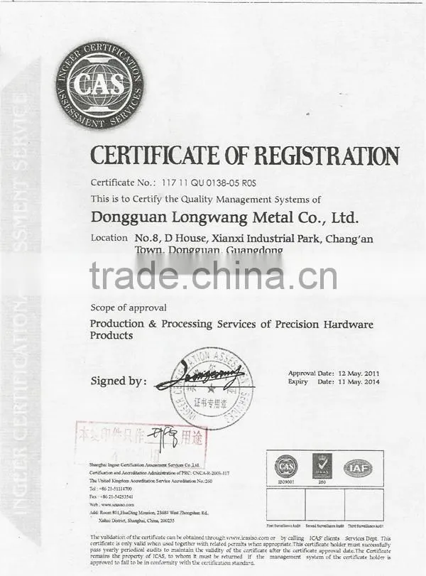 Custom high precision CNC truning metal pen parts