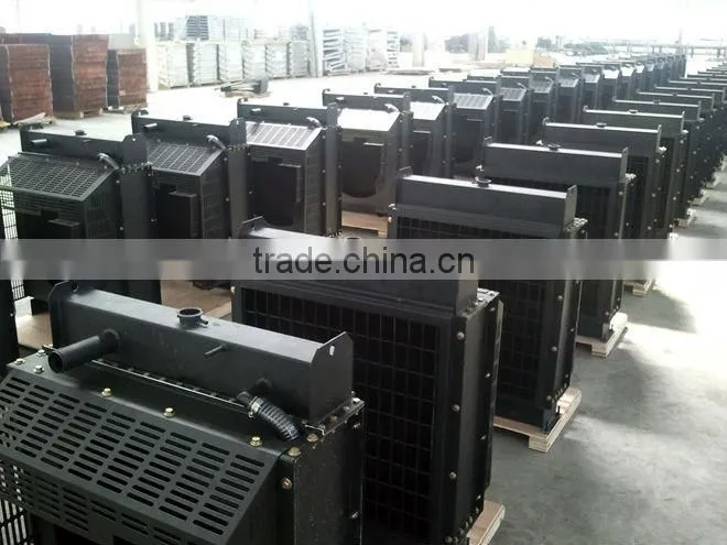 heavy equipment excavation oil cooler radiator