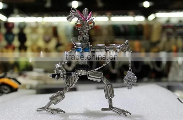 peamanently colored aluminium color wire
