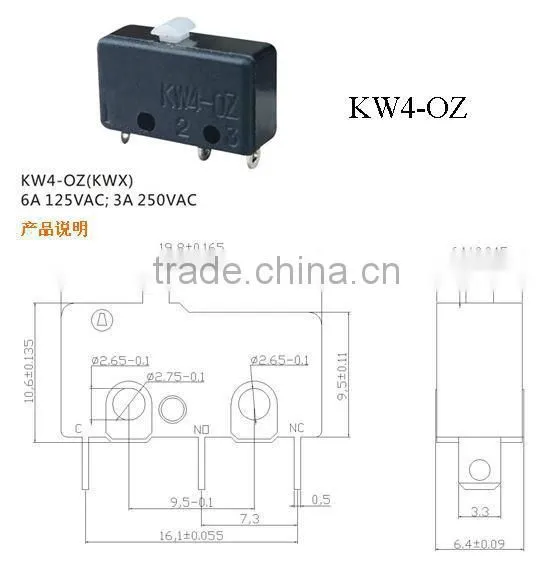 Honeywell micro switch KW4-OZ