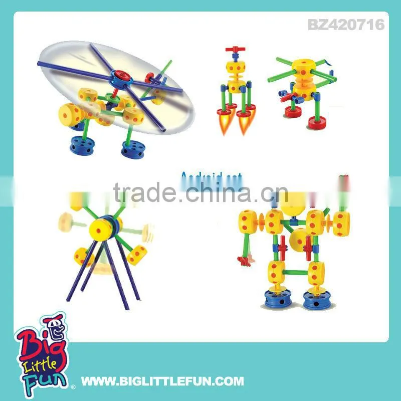 34pcs assemble toy enlighten brick toys