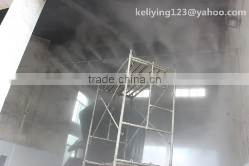 High pressure mist spray nozzle for mist cooling system