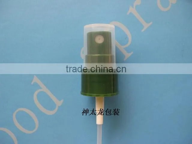 Fine mist screw pump sprayer head