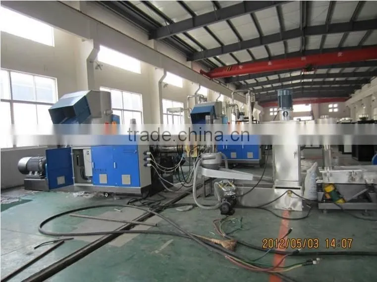 PP PE Film pelletizing machine/granulating machine/plastic flakes pelletizer