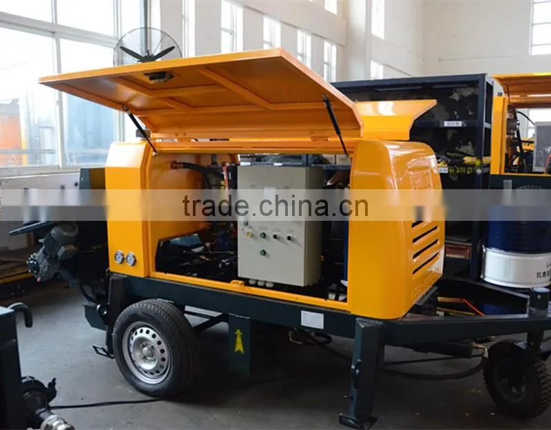 China Mnaufactuer Mini Concrete Trailer Pumping for sale