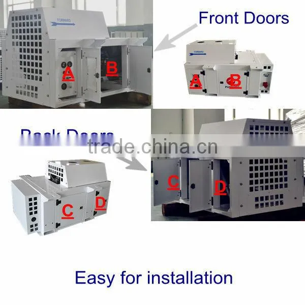 Laidong engine reefer clip-on generator for container
