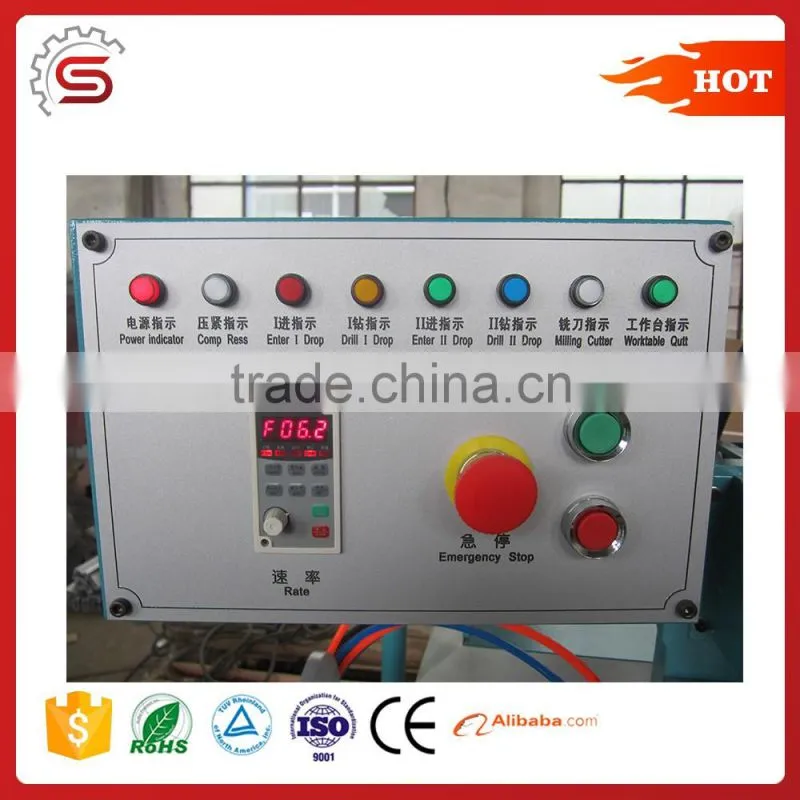 Woodworking machine door lock's hole and slot machine MXW1560D made in china