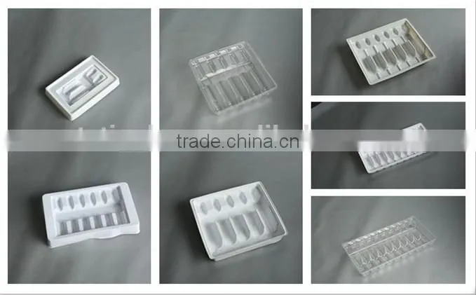 Disposable blister pharmaceutical medical tray