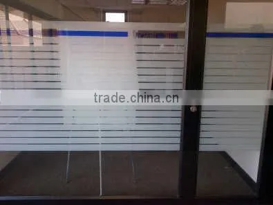 white woven fabric safety mirror film