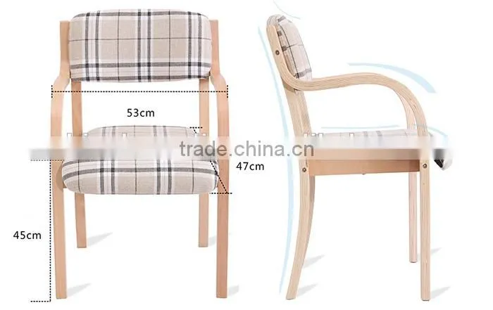 2015 modern cheap wooden dining room furniture chair CHA00065