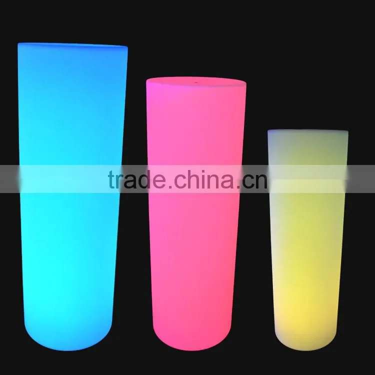LED bar table Led furniture RGB color Cocktail table Reception table bar hotel led luminous furniture
