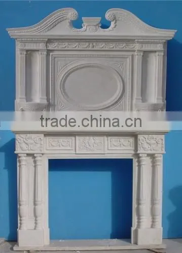 cultured marble fireplace with cheap price