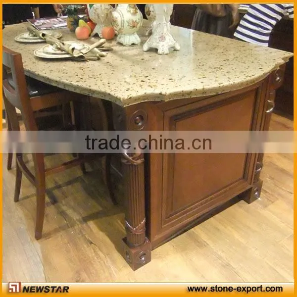 Prefab high quality absolutely black countertops