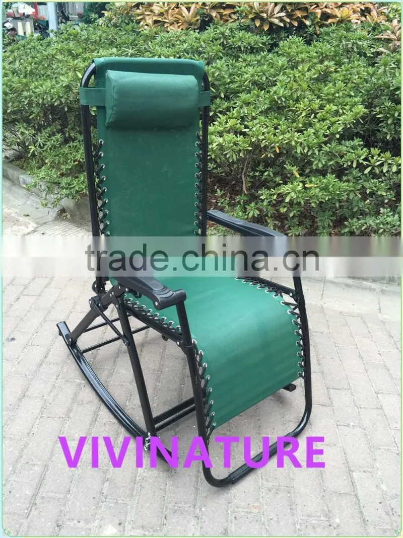 Back Rest with Feet Rest Rattan Lounge Chair