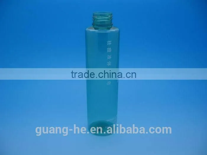 100ml Non-toxic crystal biodegradable pla clear bottles for cosmetics