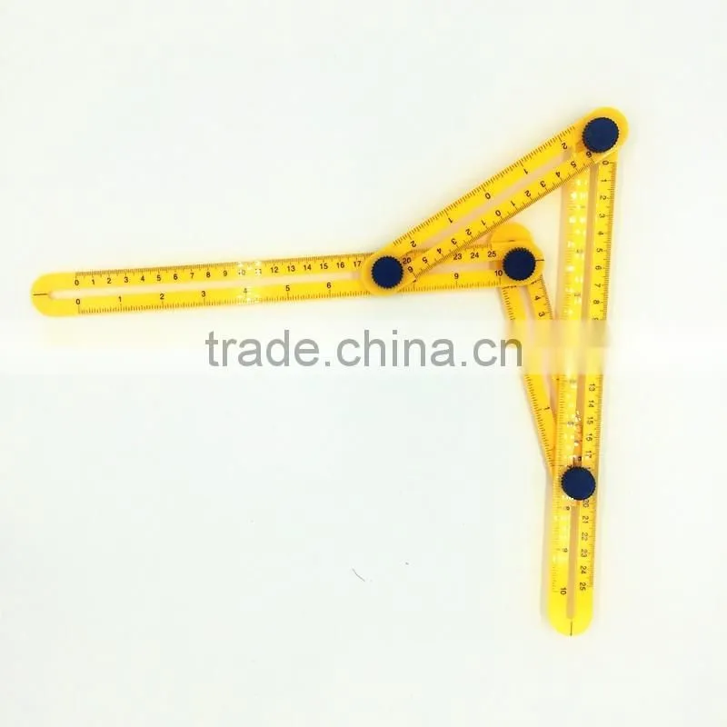 plastic folding ruler, flexible ruler