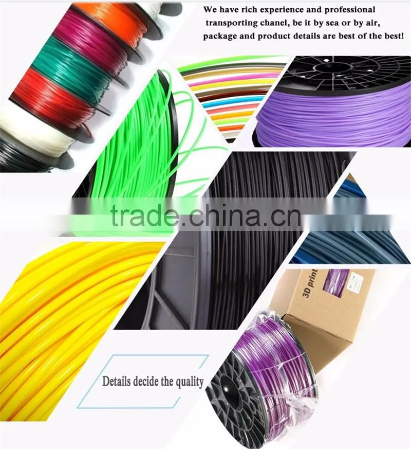 High Quality 1.75mm 3D Pen Printing ABS PLA Filaments for DIY 3D printer pen