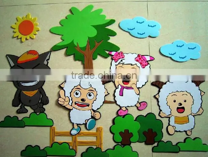 Educational toys for children eco-friendly EVA puzzle toys with factory price