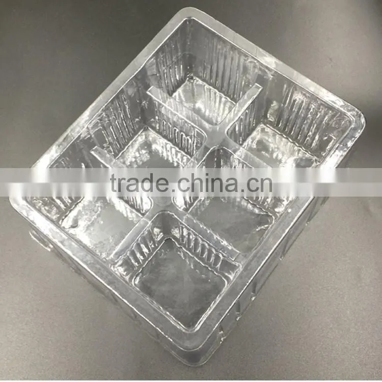 2016 Guangzhou customized Plastic fruit blister packing tray