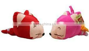 Supply fashion plush cute cushion stock small order