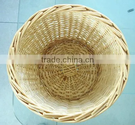 wicker trash & wicker waste bin & garbage can