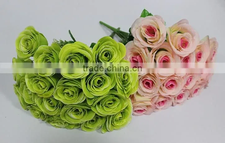 Vente en gros de roses artificielles fabriquees en Chine