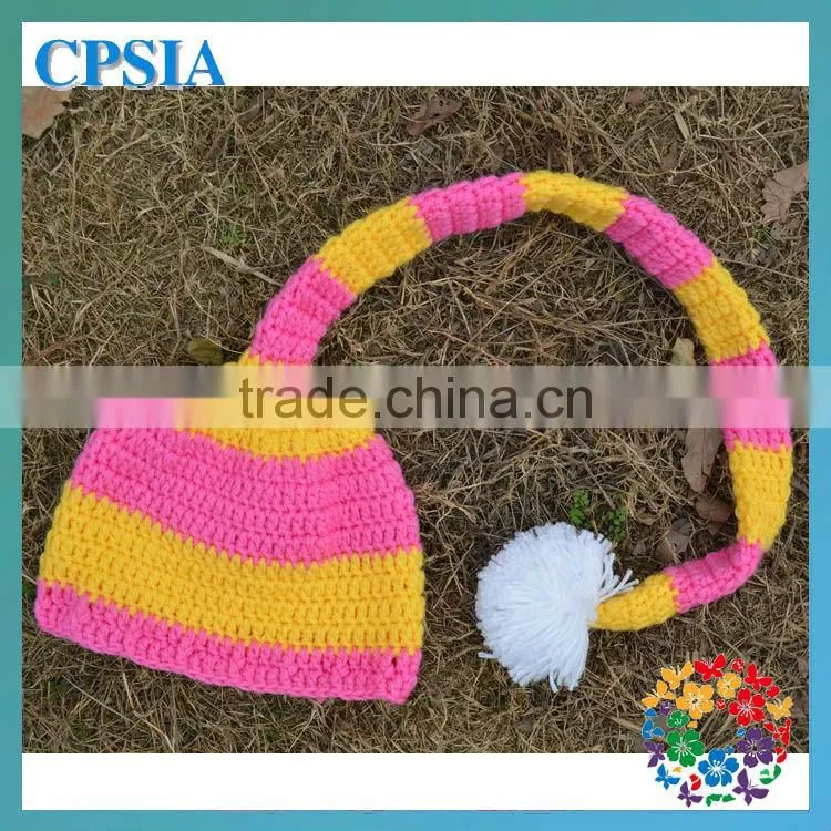 Crochet Hat Wholesale Jesters cap have 5 design Crochet Baby Cap