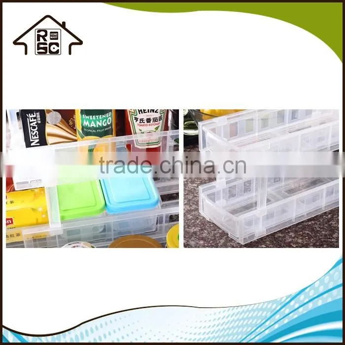 NBRSC Portable Cheap Storage Shelves Spice Rack Organizer Kitchen Plastic Storage Rack with Drawer for Sale
