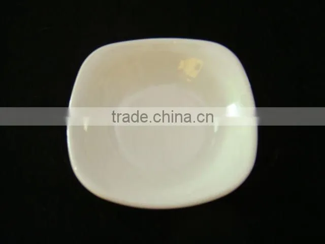 hotel white round melamine soup bowl