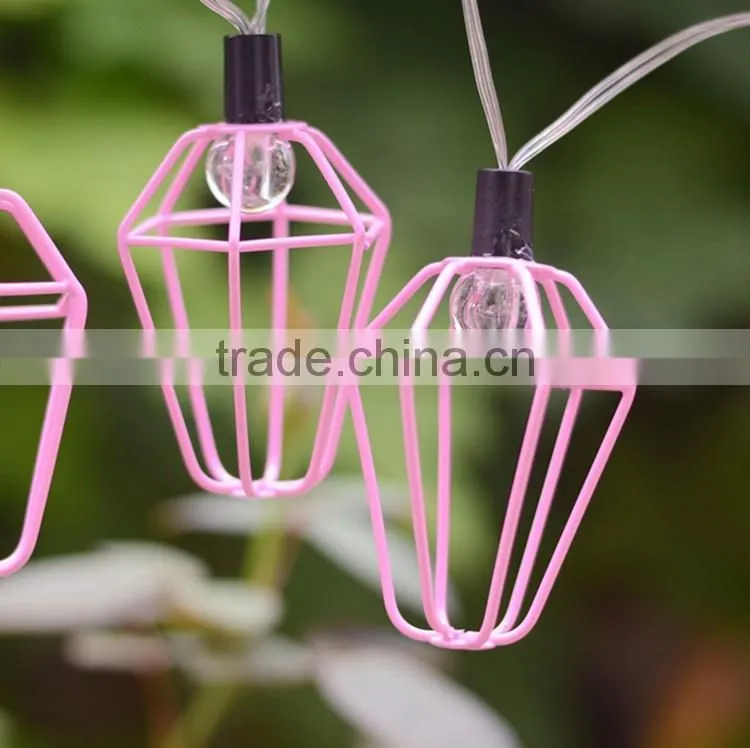 New Arrival Metal Lantern Light Chain Bulb String lights For Home Decoration Garden Bedroon