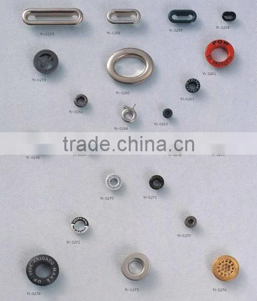 KMJ-2103 fashionable style metal grommet eyeles with high quality