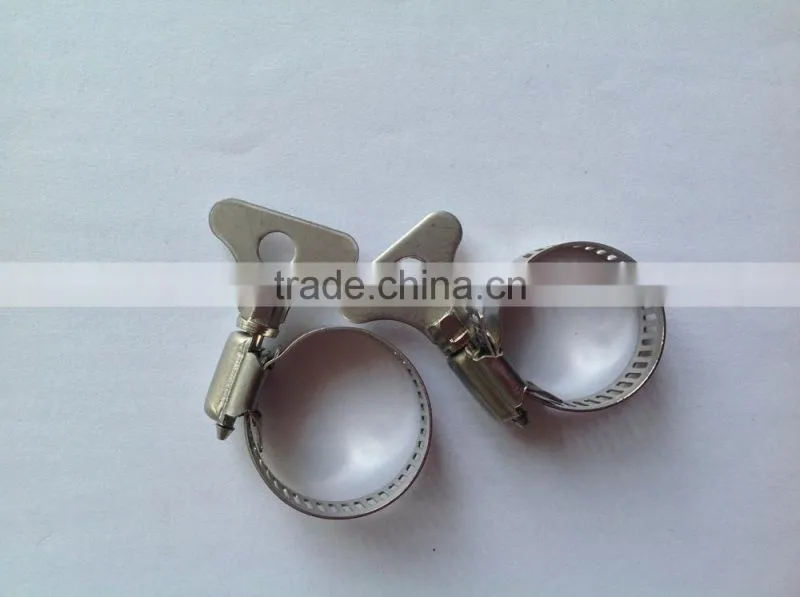 hose clamps with thumb screw german style hose clamp large hose clamps