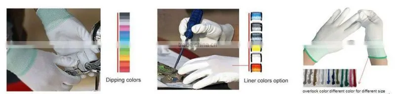 DDSAFETY High Quality Hot Sale 2016 PU Gloves Maxiflex Gloves
