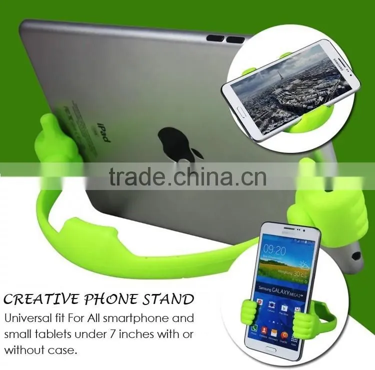 Universal Cute OK Thumbs Up Flexible Mobile Phone Stand