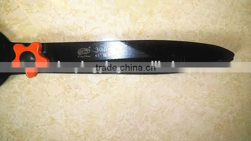 garden pruner saw/wood handle hedge trimmer