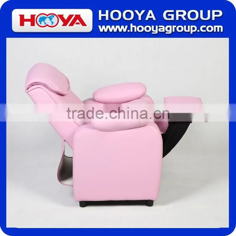 Kids Sofa- black/blue/pink/red, W64*D61-98* H60-70cm,pu+sponge+crude wood