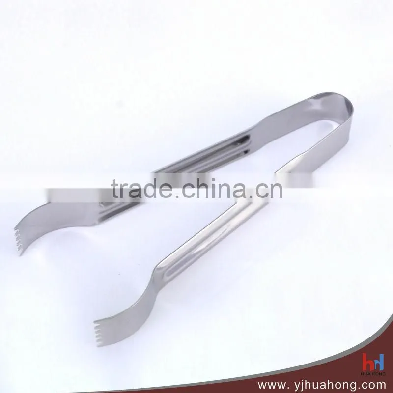 Stainless Steel Wine&Bar Ice Tongs, Ice Cube Tongs HT-SS25