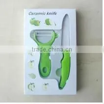 Beautiful And Protable Ceramic Knife With Peeler