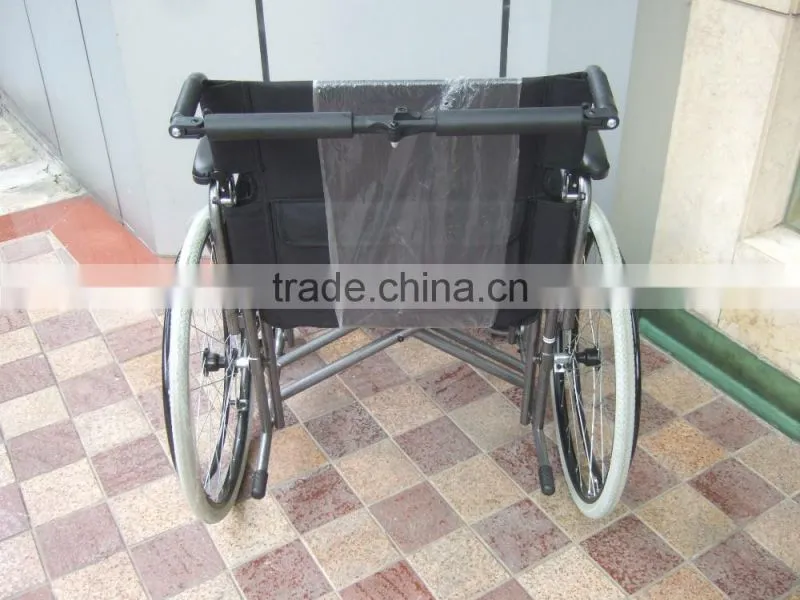 Topmedi new product big bearing capacity beach wheelchair for fat people