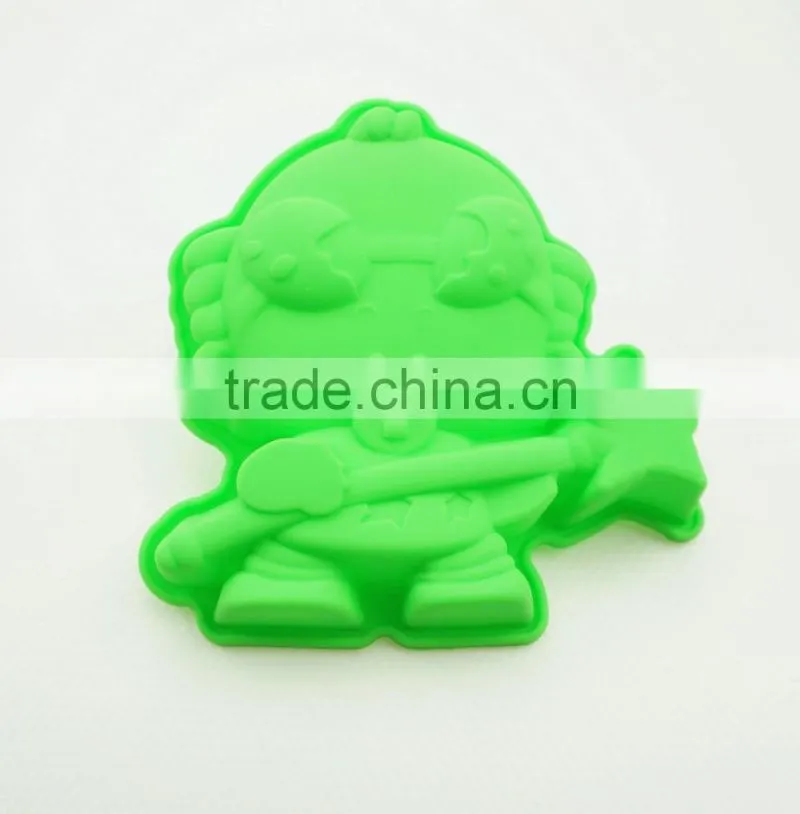 11181 Funny rabbit Shaped Silicone Cake Mold