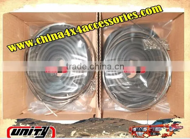 Universal fender flare rubber wheel arch flare 65mm ( for two ties )