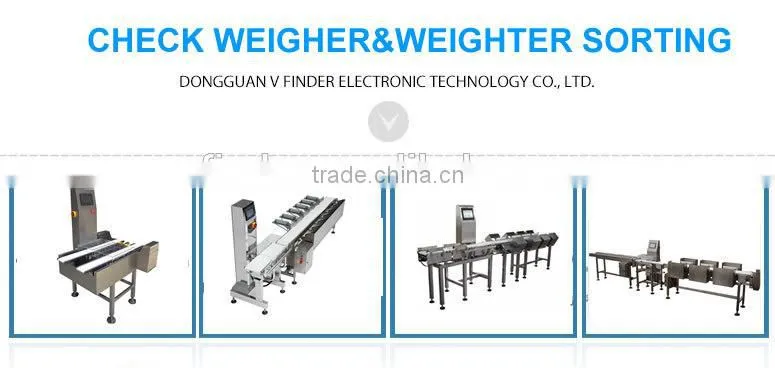 High quality check weigher machine with ejector system