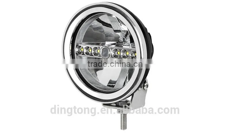 7 Inch Round Led Land Rove r Headlight IP67 Jeep Wrangler DRL led light