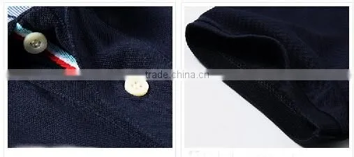 2016 new design turndown collar anti-UV quick dry shirt plain color man polo t-shirt