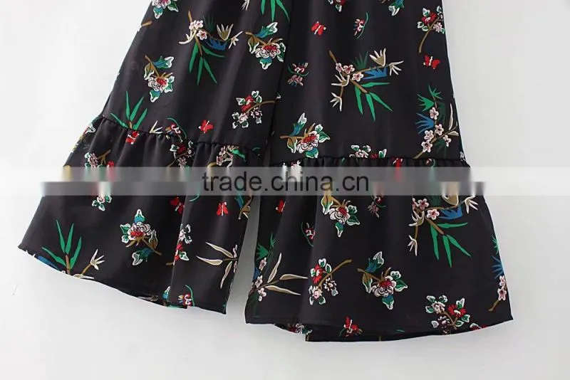 MAXNEGIO chiffon women cargo wide leg dress pants