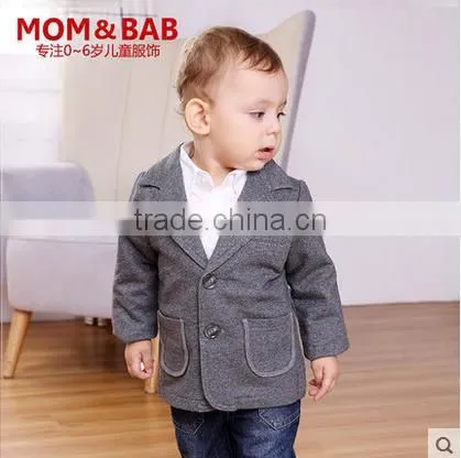 2014 long sleeve baby romper set in-stock children clothing manufacturer in China customized clothing