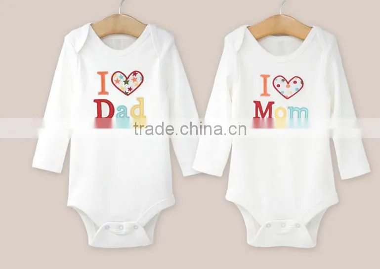 2017 Wholesale spring baby clothes romper autumn baby romper winter infant rompers kids clothes
