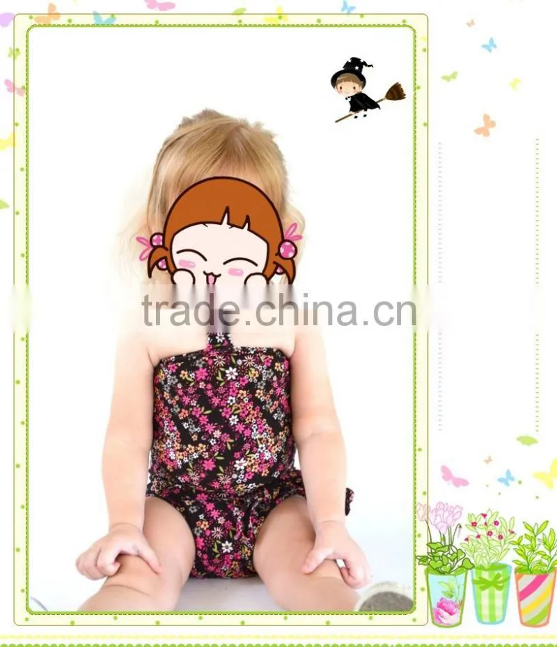 Summer beachwear girls bikini kids beach wear 2 piece suit